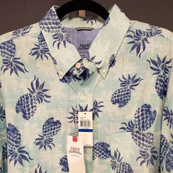 IZOD Big and Tall Saltwater Dockside Chambray - Picture 3 of 4